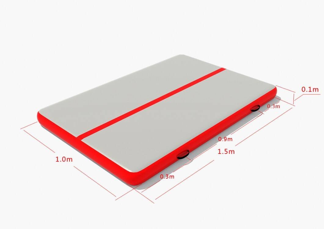 5th Season Inflatable Gym Tumbling Air Tracker Equipment Mats For Gymnastics Training, Beach, on Water With Pumb