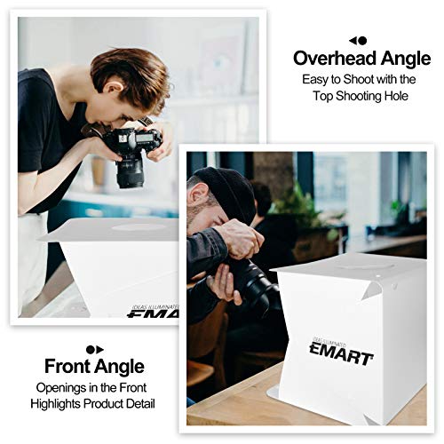 Upgrade Emart 14" X 16" Photography Table Top Light Box 104 Led Portable Photo Studio Shooting Tent #TOP5
