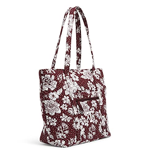 Image of Vera Bradley womens Cotton Collegiate Vera Tote Bag (Multiple Teams Available)