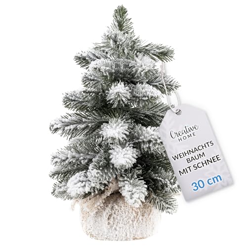 Creative Home Künstlicher Weihnachtsbaum mit Schnee | Tannenbaum...