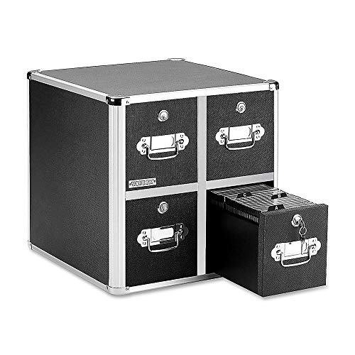 Amazon.com : Vaultz CD Case Holder - File Cabinet CD Rack w/ 4