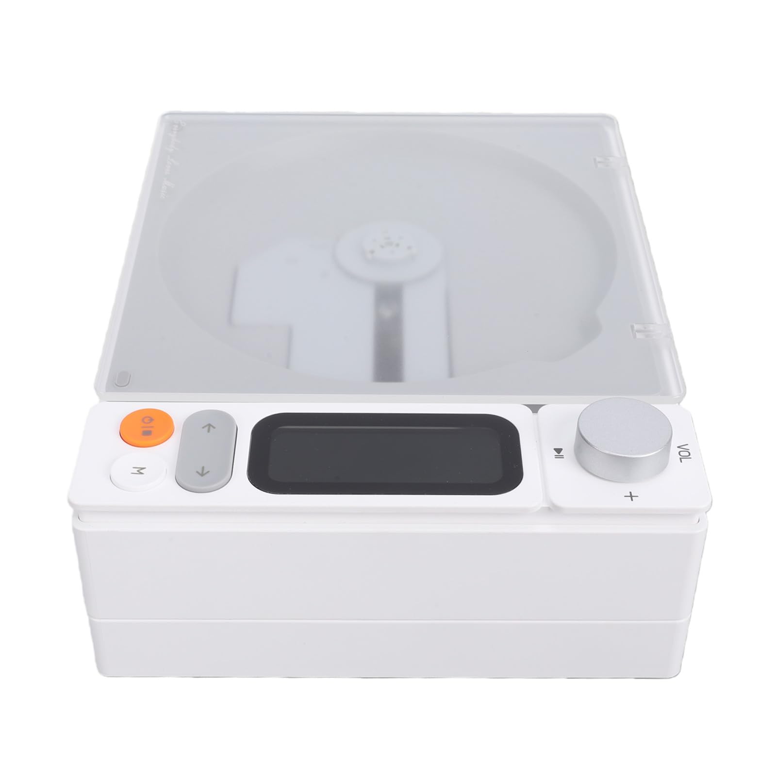 Jiawu Lettore CD Bluetooth Lettore Musicale con Display LCD Multifunzionale con Radio FM per Uso Personale (#2)