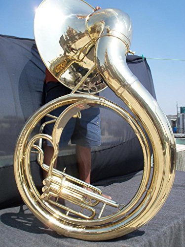 FULL BRASS CONSTRUCTION BBb FULL-SIZE 25-INCH BELL ORIGINAL SUPERBRASS INTERMEDIATE SOUSAPHONE