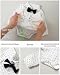 Baby Junge Anzug Taufe, Neugeborenen Taufanzug Hochzeitsoutfit Partei Babykleidung Strampler + Bowtie + Vest + Pants Set Marineblau 6-12 Monate