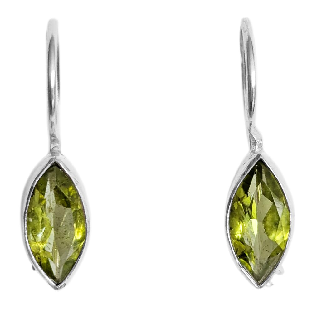Pendientes peridoto de plata el regalo de aniversario perfecto 6