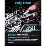 Seesii Digital Torque Wrench 3/8 drive, 135Nm/99.6Ft-lb, ±2% Accuracy - Image 6