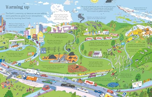 Usborne Book and Jigsaw Planet Earth: An Interactive Exploration of Our World Through a 300-Piece Puzzle and Illustrated Guide on Environments, Climate Change, and More - Image 4