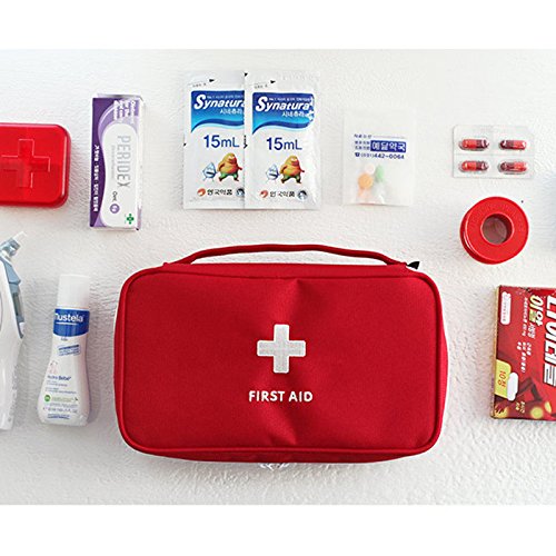 Amazon.co.jp: お薬収納ポーチ ファーストエイドキット 携帯用 応急