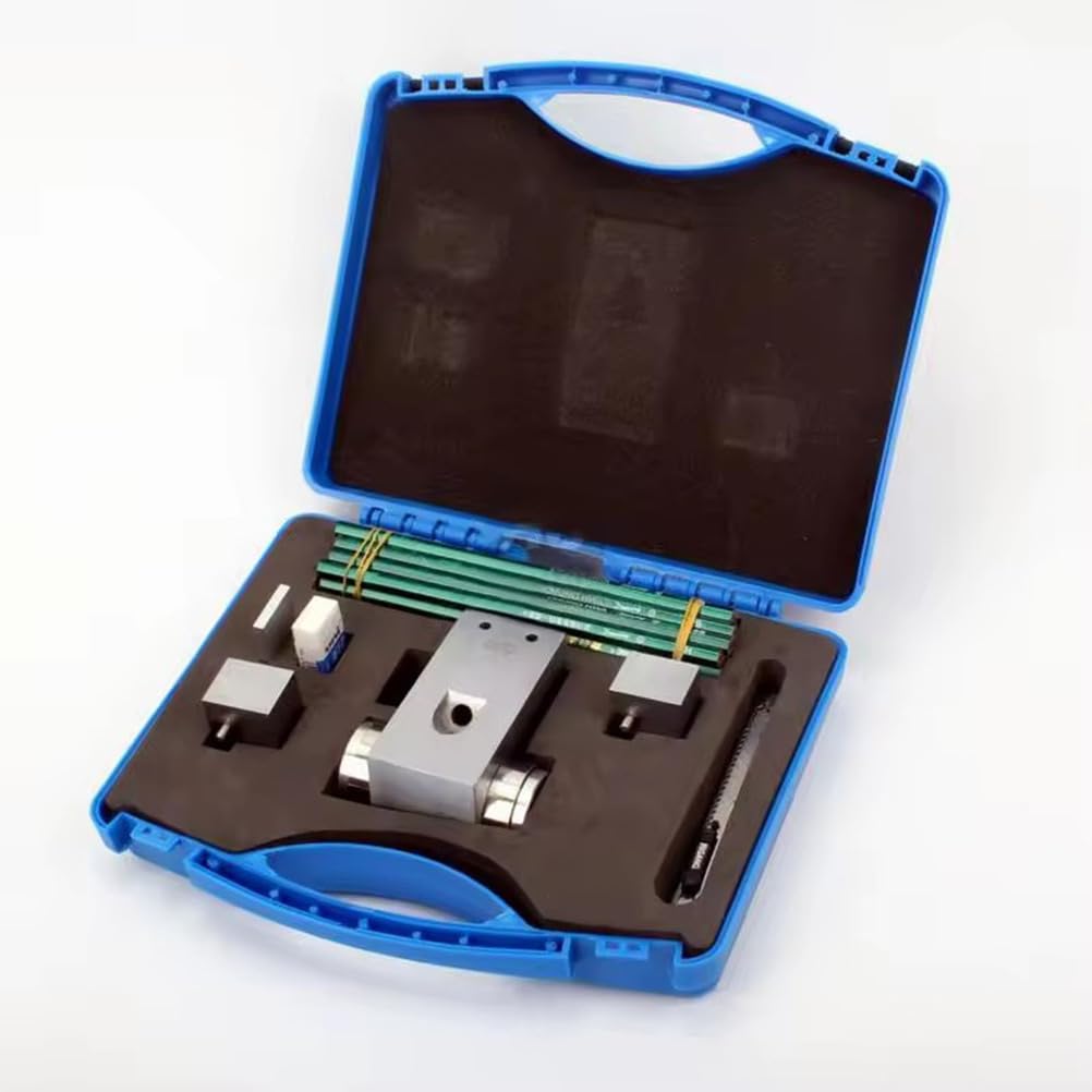 Bleistift Härteprüfer Kit für Lackbeschichtung Film Kratzfestigkeit mit 13 Bleistiften & 3 austauschbaren Gewichten (500/750/1000g) - Kratztestwerkzeug
