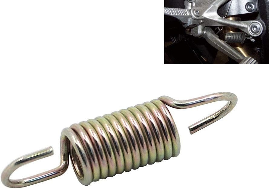 Motoparty Universal Motorcycle Rear Brake Pedal Lever Return Spring 59mm Brake Clutch Pedal Return Spring