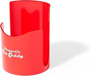 Master Magnetics 07582 herramienta magnética de almacenamiento 3.25" diámetro interno, 4.625" altura, color rojo