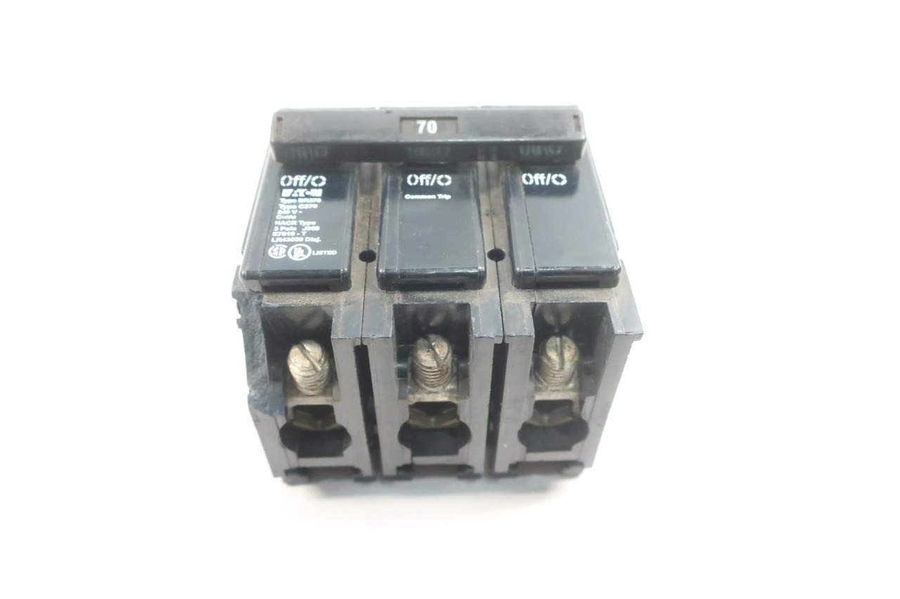 EATON BR370 Circuit Breaker 3P 70A 240V-AC