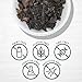 Evergreen Herbs Black Walnut Hulls, WIldcrafted, Cascara De Nogal Negro 4 oz. (113 grams)