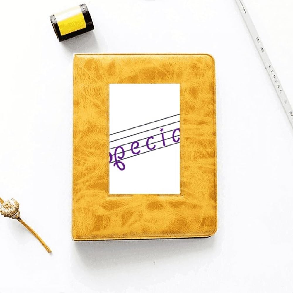 no/no Special Staff Spectrum Musical Symbol Photo Album Family Wedding Picture 4x6