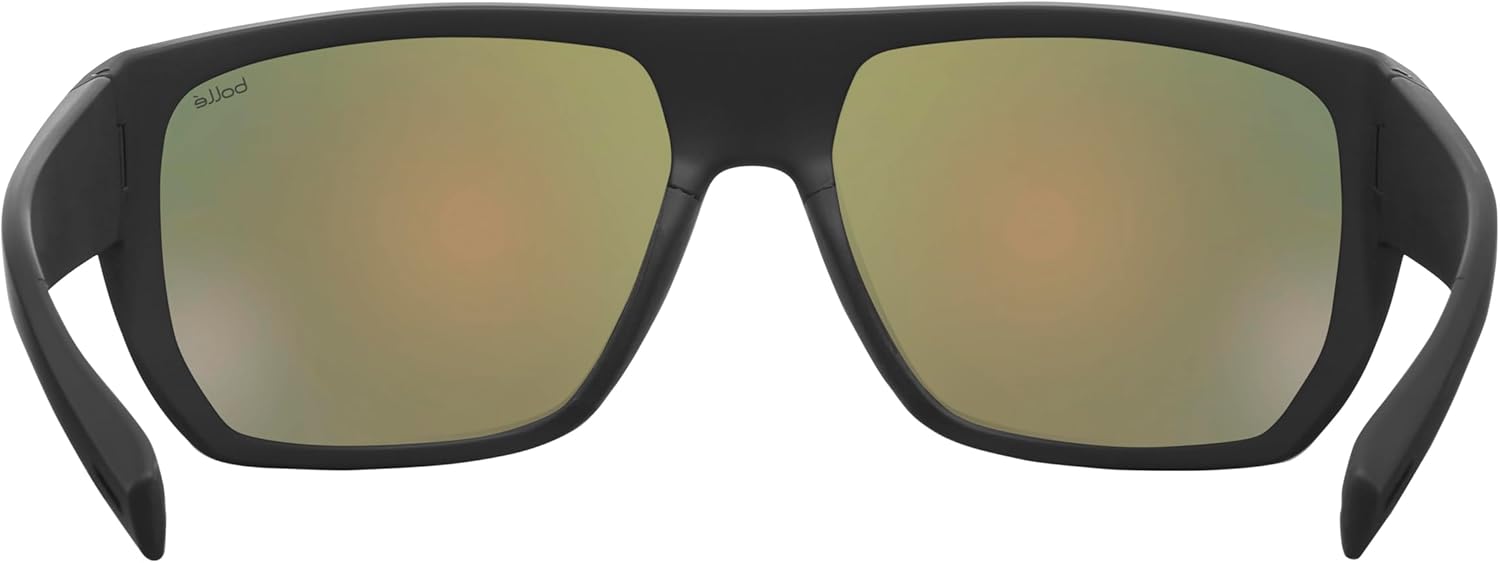 Bolle Sport Sunglasses Vulture Matte Black Brown Fire - Image 4