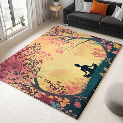 Tapis de salon antidérapant lavable pour en finir avec les tapis qui glissent - 5
