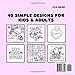 Self-Love Coloring Book for Girls, Kids & Adults: 40 Lovably Cute & Cozy Hand-Drawn Designs for Relaxation, Therapy & Creativity (Bold & Easy)