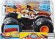 Hot Wheels Monster Trucks, Oversized Monster Truck, Die-Cast-Spielzeugtruck im Maßstab 1:24 mit riesigen Rädern und coolen Designs, JDR02