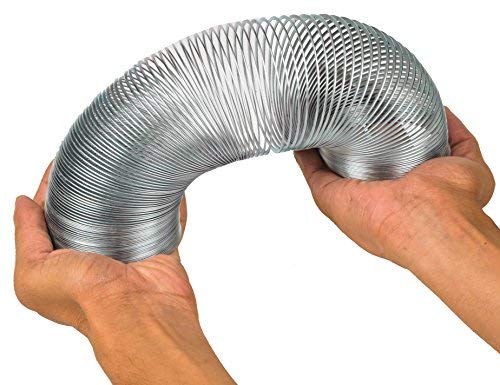 Smartcircuits - Wave Form Helix, Scientific Slinky, Made of Tempered Steel Wire, Coil Dia. - 7.5 cm, 3 Meters Total Length (1)