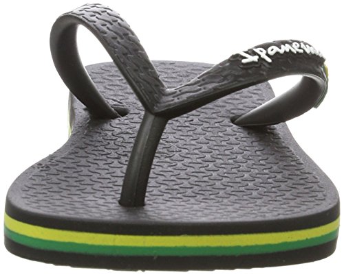 Ipanema Classic Brasil Ii Kids Flip Flops, Black Black 8041, 10 Us Unisex Toddler #TOP1