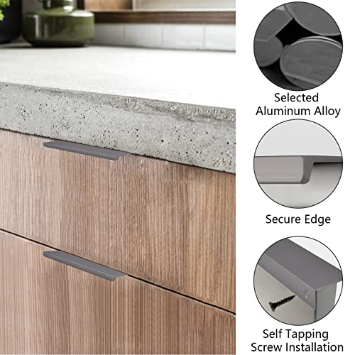 MOROBOR Finger Edge Pull, 8pcs Concealed Modern Style Drawer Handle - Image 4
