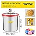 VEVOR 5 Gallon Vacuum Chamber Stainless Steel Vacuum Degassing Chamber, 160F Acrylic Lid Kit Vacuum Chamber, Vacuum Degassing Chamber Kit