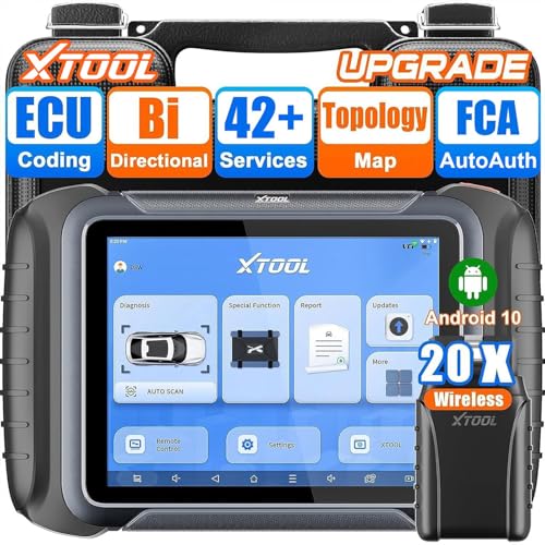 XTOOL D8W Wireless OBD2 Scanner with Topology