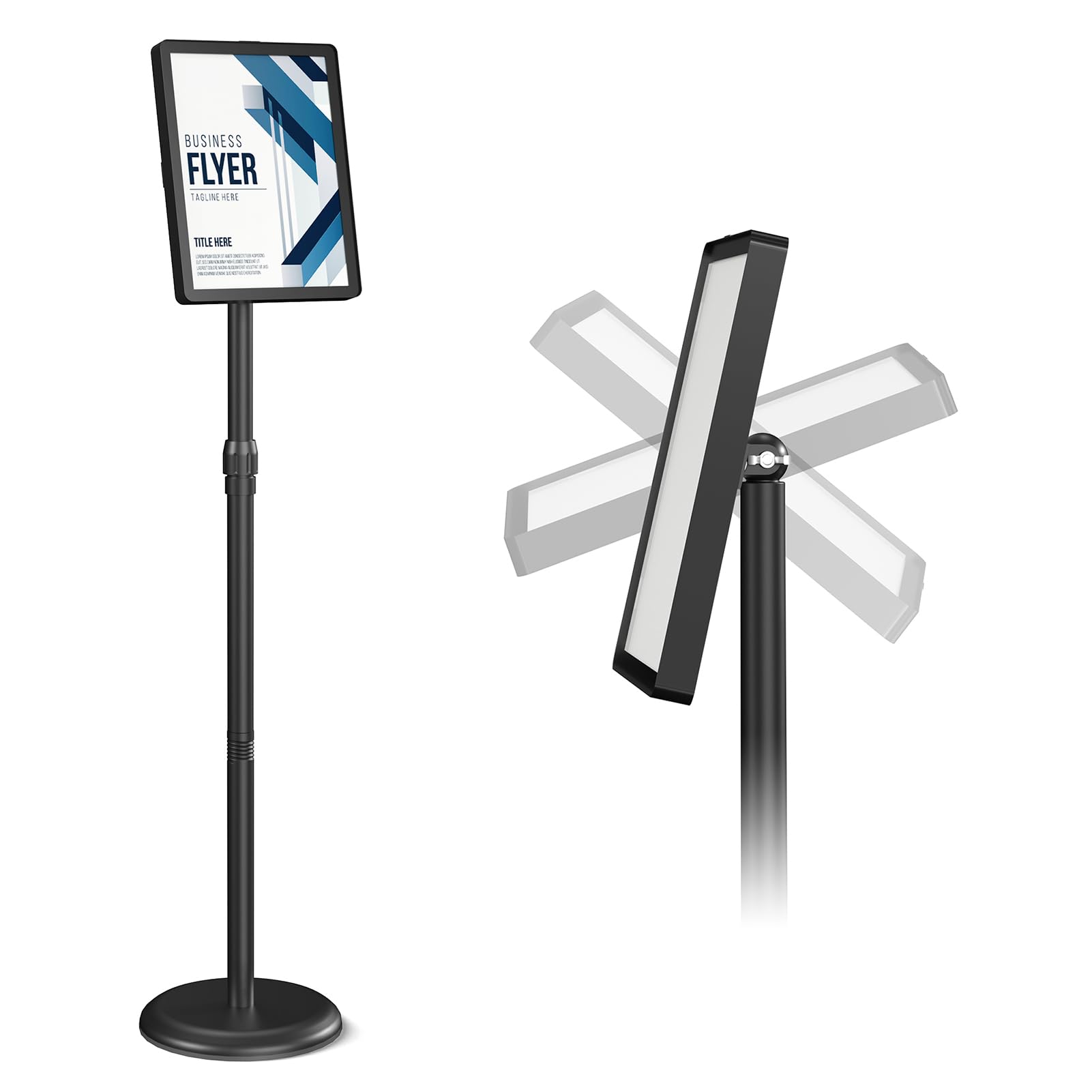 Buy Relx 8.5x11 inches Adjustable Outdoor Sign Holder Stand for Display