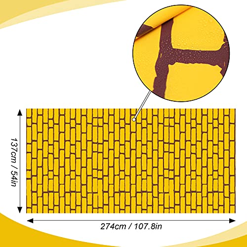 1 pcs yellow brick road wicked/Wizard party decorations