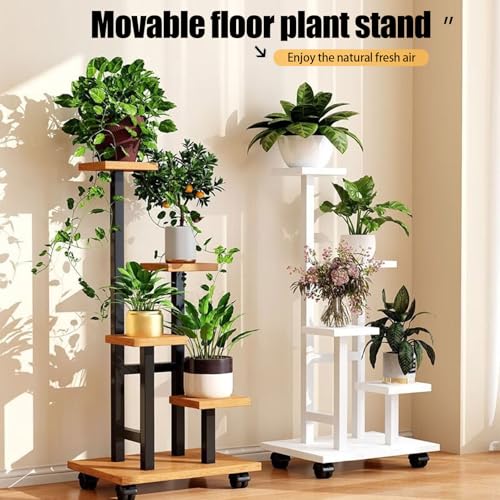 Étagère à plantes pour salon et balcon support à fleurs multi-niveaux - 3