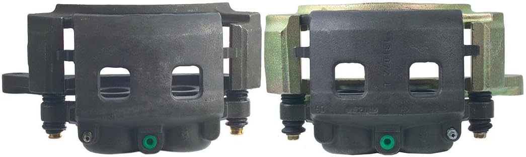 Front Left and Right Disc Brake Caliper Assembly Pair Set ZGYWAutoParts for Dodge Ram 1500 Van 3.9L 1999-2002, for Dodge Ram 1500 Van 5.2L 1998-2002, for Dodge Ram 1500 Van 5.9L 1999-2002