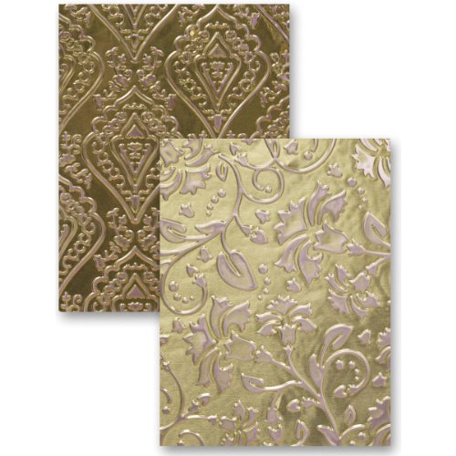 Spellbinders ES-005 M-Bossabilities Reversible Embossing Folder, Enchanted
