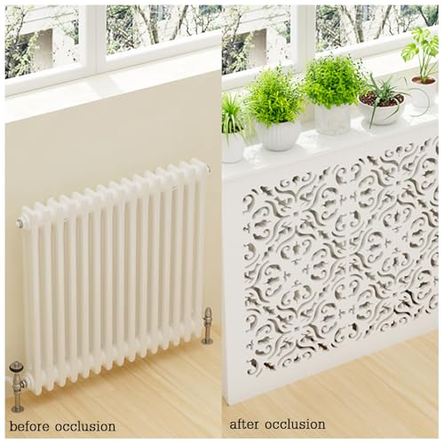 Mueble para cubierta de radiador y estante para bano o armario de suelo 6