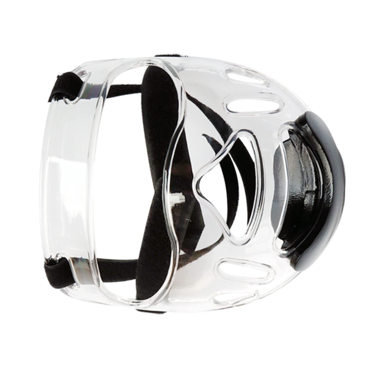 Taekwondo mask Removable Arts Headgear Fight Headgear Detachable Face Protector Sparring Boxing Helmet Hockey Visor Man Tempered Plastic Boxing Supplies Hanging