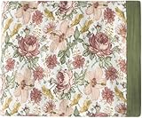 Little Jump Western Wild Flowers Muslin Blanket Baby Quilt - Silky Soft and Breathable Crib Blanket for Daycare - Large 47' x 47' - 2 Layers Toddler Summer Blankets for Girls (Vintage Floral)