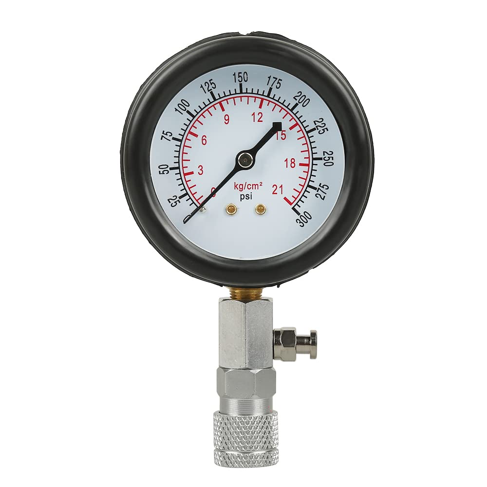 Testeur de Compression de Cylindre de Moteur Essence Diesel, Compressiometre Essence et Diesel Compressiometre Moteur Testeur de Compression pour Moto,Auto