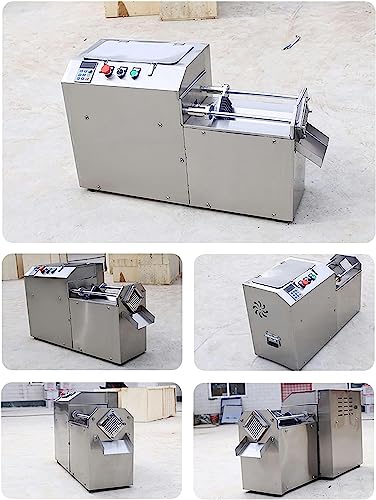 Cortadora eléctrica comercial 400W para papas y verduras miniatura 6