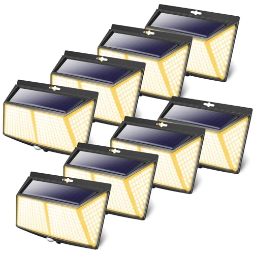 Lampe solaire extérieur LOTMOS 308LED pour éclairer efficacement le jardin