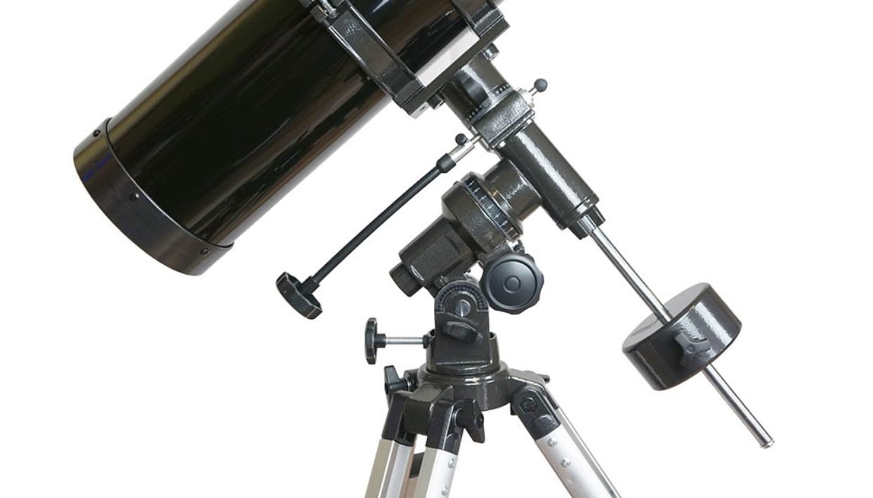 Newton Infinity 130/650 Equatoriale. Telescopio con uno specchio da 130 mm di diametro e un rapporto focale F/5 (650 mm di lunghezza focale).