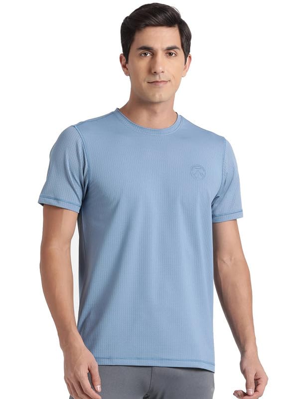 wildcraft Men's Solid Regular Fit Polo Shirt-picture-38