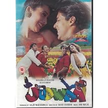 Judwaa Brand New Single Disc Dvd, Hindi Language, With English Subtitles, Released By Eros International Made In India
