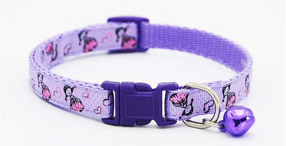 SPYNET Cute Dog Collar | Puppies Collar | Cat Collar with Bell Small Printed Adjustable Cat Everyday Collar 10 MM, 18-30 cm (Blue) (B0B1MKZH74) Amazon Price History, Amazon Price Tracker