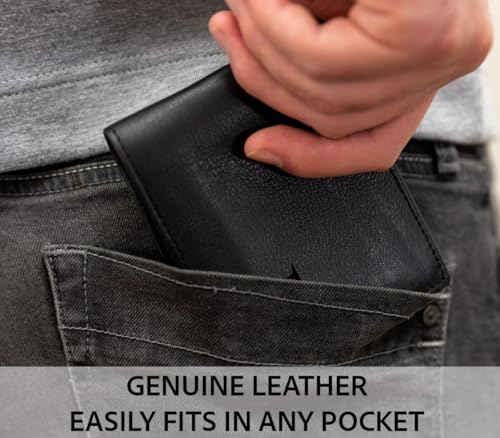 Personalized-Wallet-for-Men-Custom-Engraved-Genuine-Leather-Bifold-Wallet-Birthday-Anniversary-Gift-for-Husband-Boyfriend-Groomsmen-Dad-Grandpa-Black