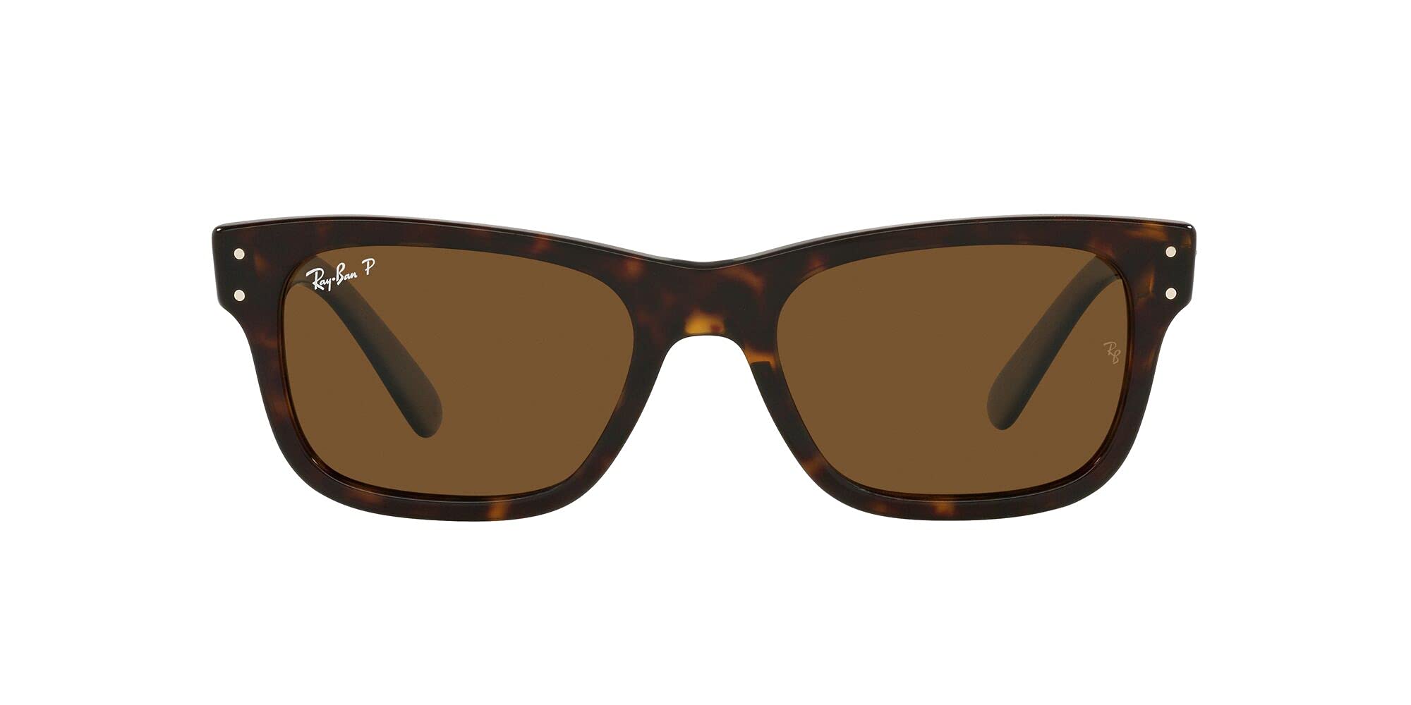 Ray-BanMen's RB2283 Mr. BuRBank Rectangular Sunglasses