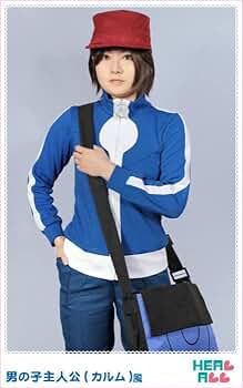 ポケモンXY 男主人公カルム　コスプレ衣装 Amazon.co.jp: [healall] 男主人公（カルム）風 コスプレ衣装 (M