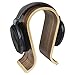 Wooden Omega Headphones Stand/Hanger/Holder - Walnut Finish