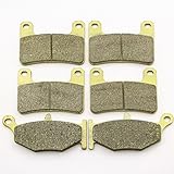 I-Joy Front Rear Brake Pads for Suzuki GSXR 600 K6 K7 K8 K9 2006 2007 2008 2009 2010 Suzuki 2006-2010 100%