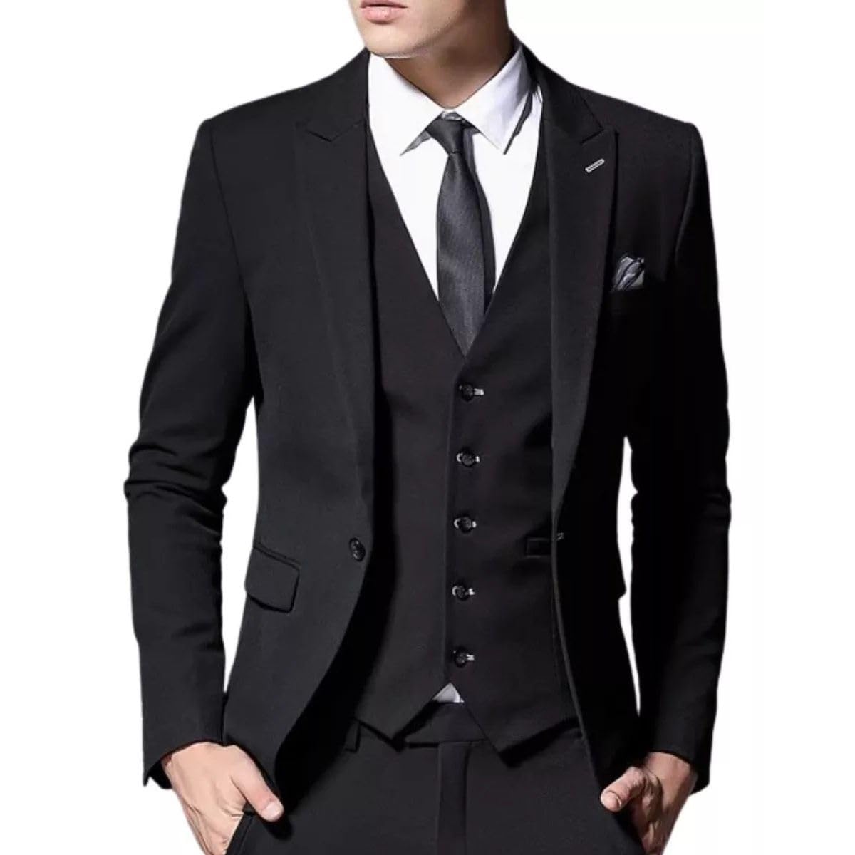 Terno Slim Masculino Executivo Kit Completo – Calça + Blazer + Colete em promoção! Veja a oferta e mais achadinhos de Alfaiataria & Formal 8 Hoje é o melhor dia para comprar Terno Slim Masculino Executivo Kit Completo – Calça + Blazer + Colete com aquele preço maroto! Promoção! Aproveite a oferta! 8
