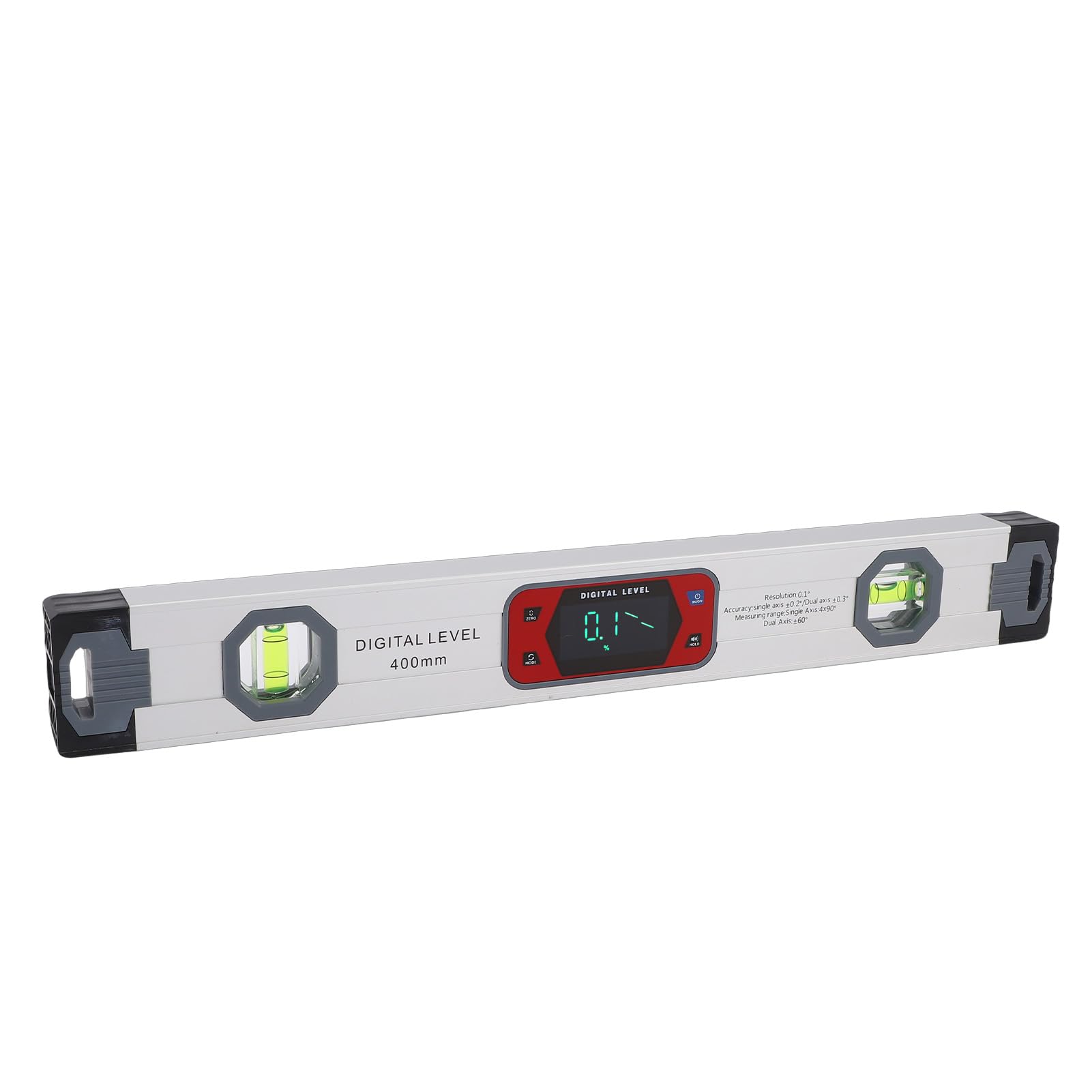 Display LCD a doppio asse a livello digitale, goniometro a livello elettronico con base magnetica con cicalino per la lavorazione del legno, lega di alluminio