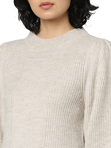 Image of Only Women's Acrylic Blend Round Neck Sweater